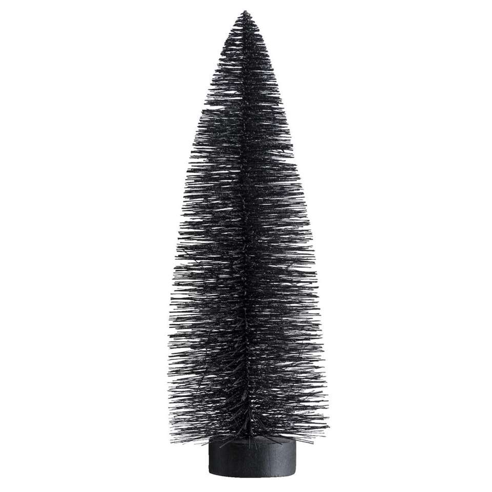 Blij reservering bedriegen Kerstboom - zwart - 40xØ14 cm | Leen Bakker