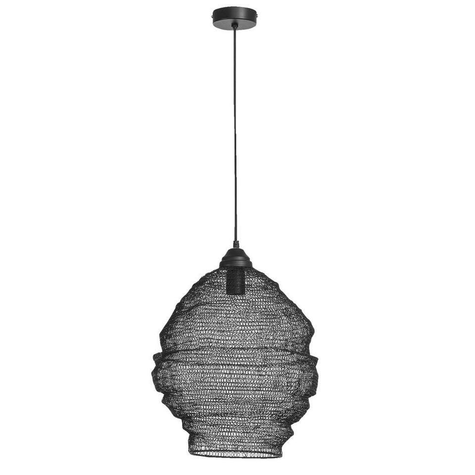 Hanglamp Niels - zwart - Ø38x42 cm