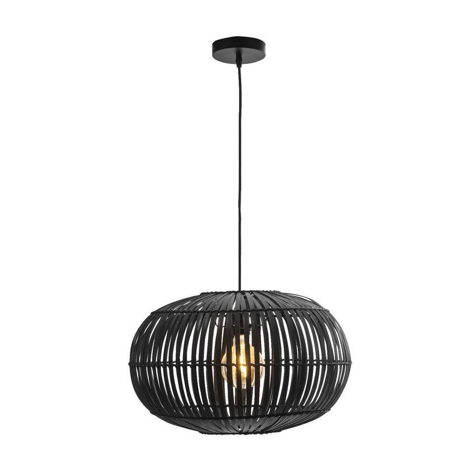 Hanglamp Split - zwart - 126xØ35 cm