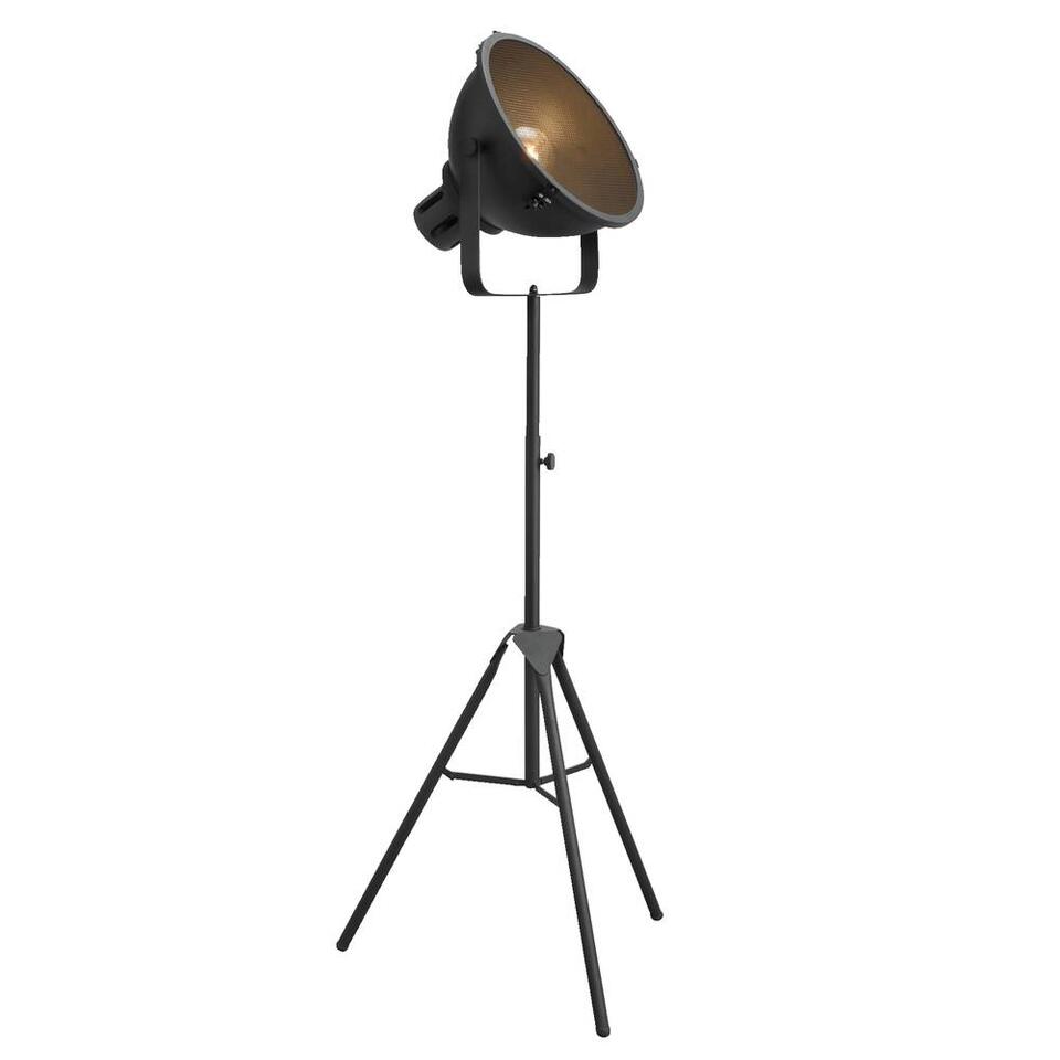 Vloerlamp Carlos - zwart - Ø28x155 cm