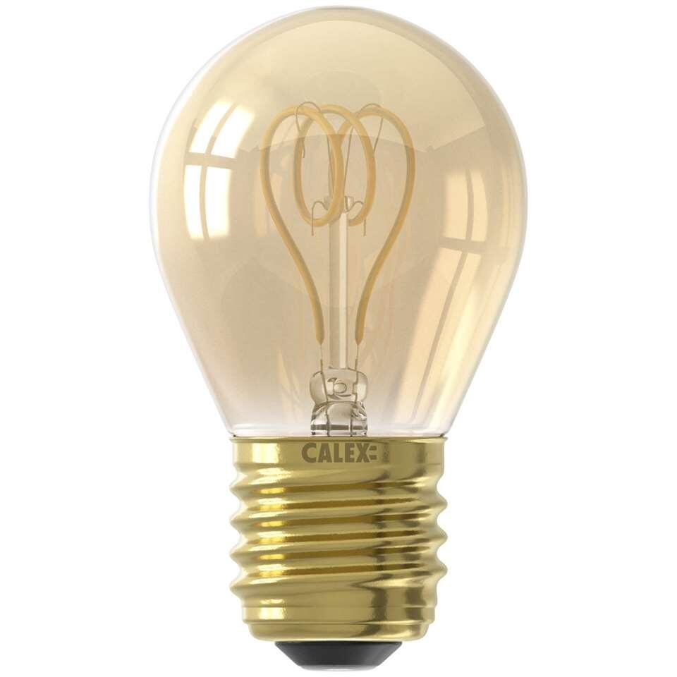 Calex LED-kogellamp - goudkleur - E27