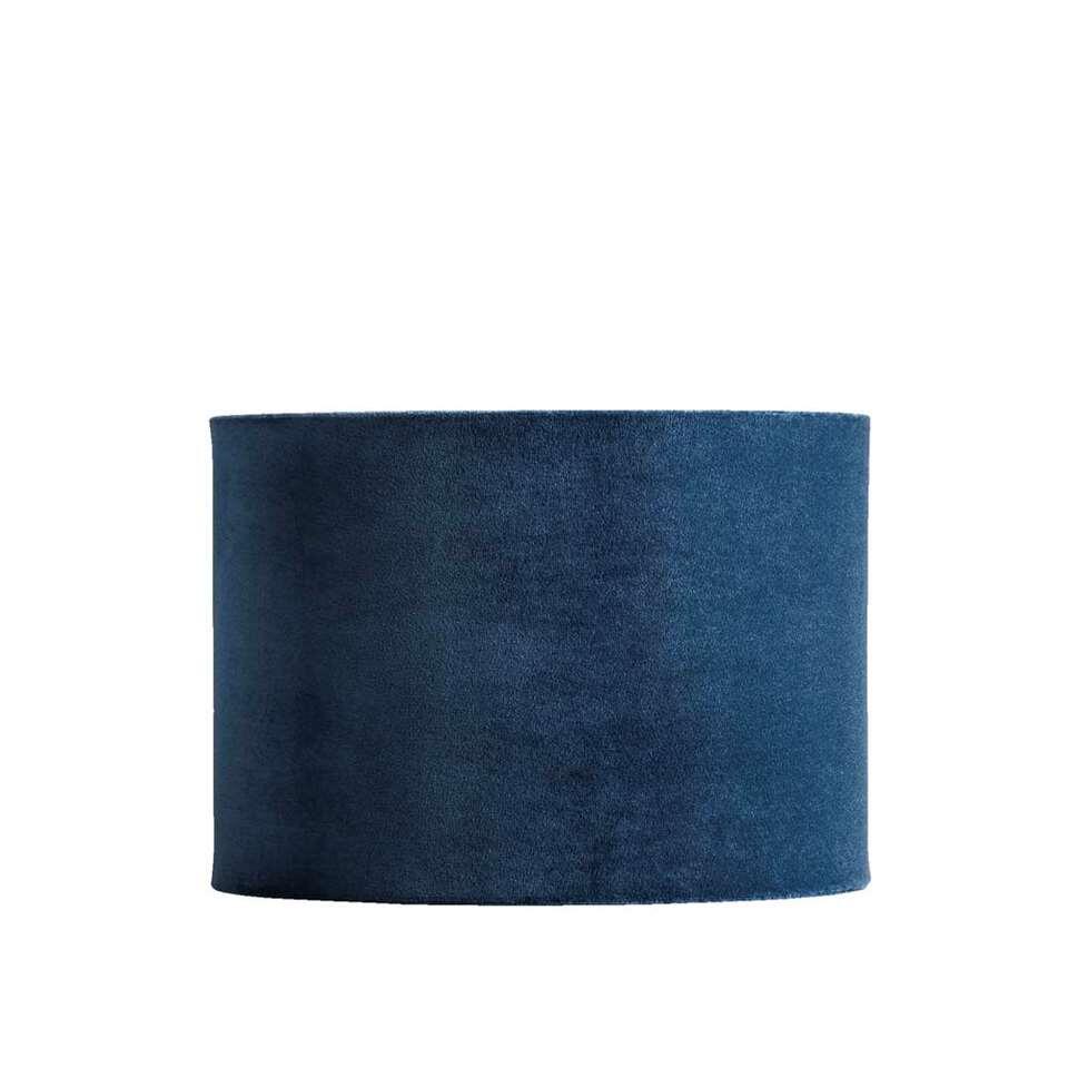 welvaart Voorstad karakter Kap Cilinder - blauw - 25x18 cm | Leen Bakker
