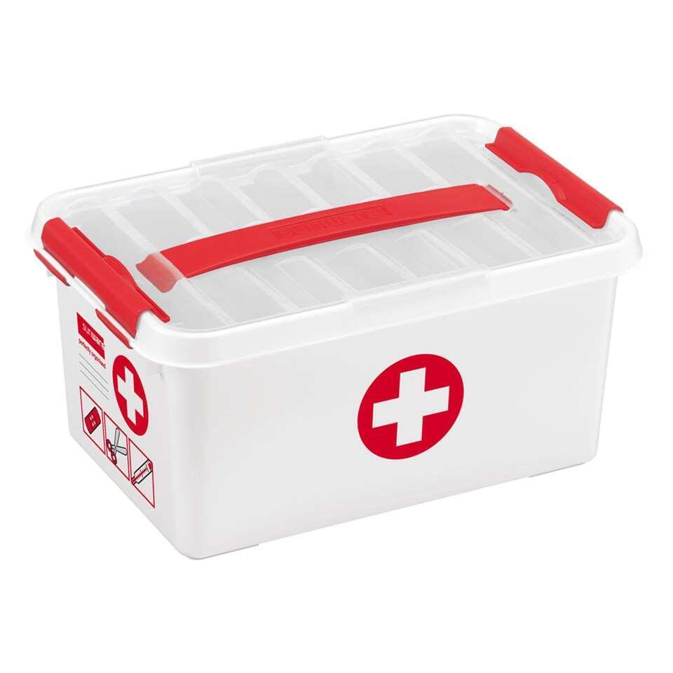 Opbergbox Q-line First Aid - 6l | Leen