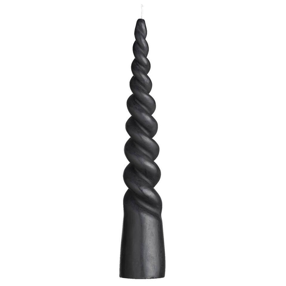 Stompkaars Swirl - zwart - 30xØ6 cm