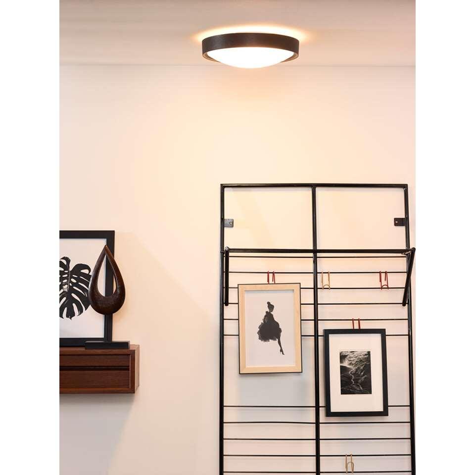 Lucide plafondlamp Lex - Ø36 cm - zwart