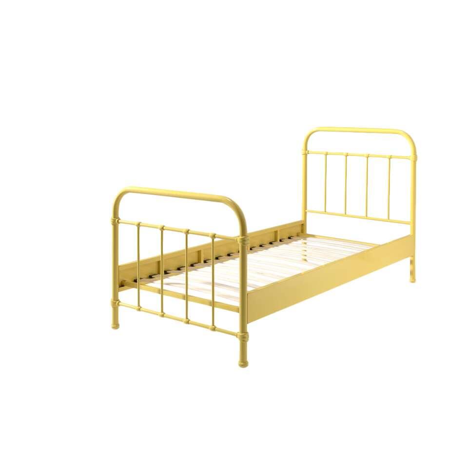 Vipack bed New York - geel - 90x200 cm