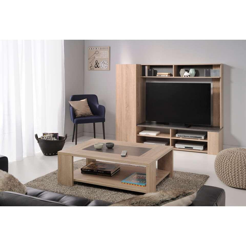 TV-meubel Jackson - eiken - 166x138x41 cm