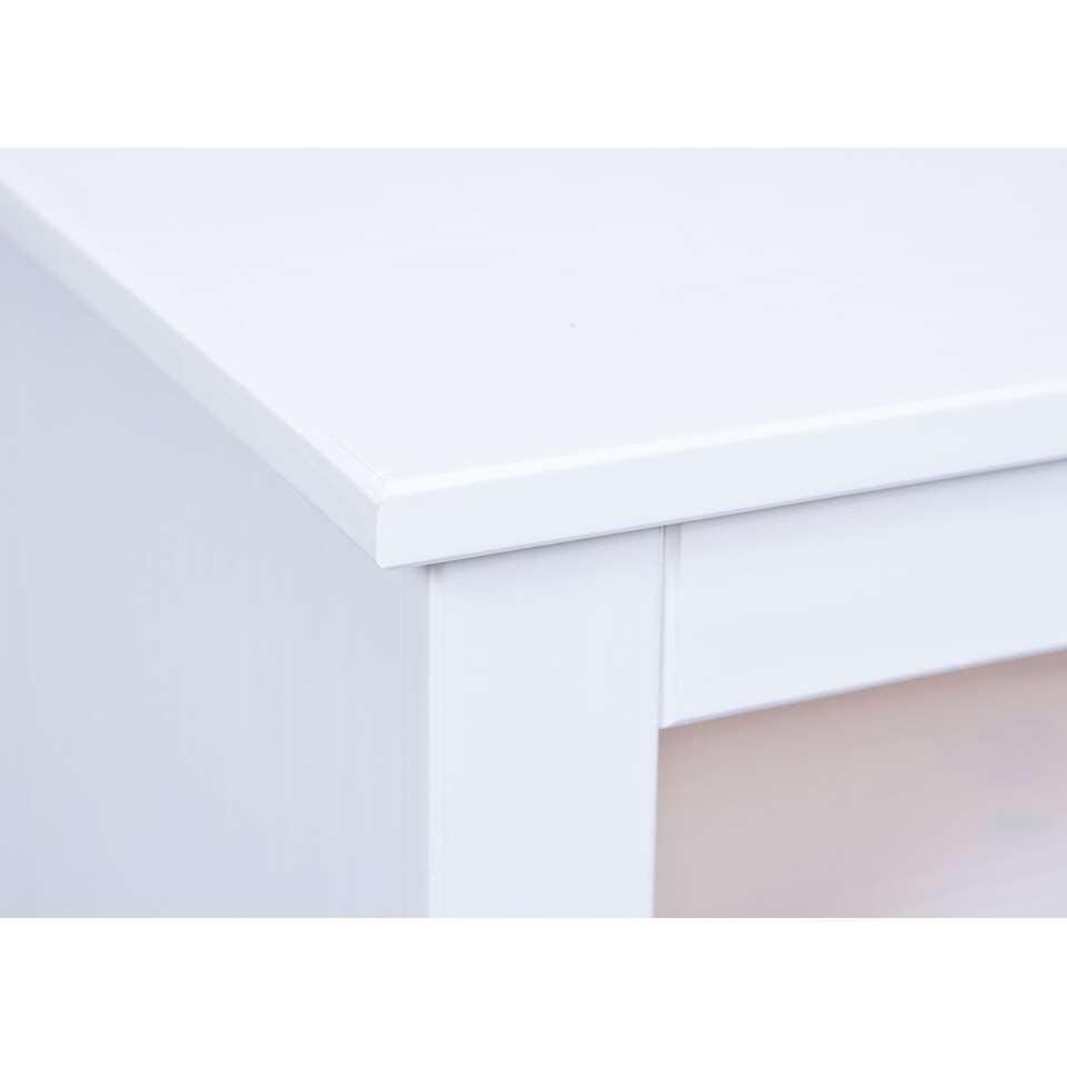 TV-meubel Provence - wit - 45x118x39 cm