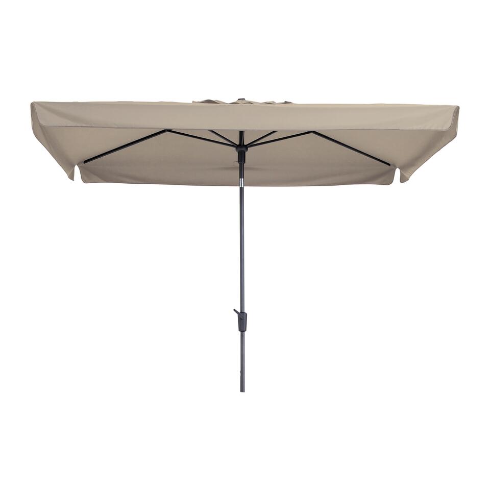 Klassiek Geliefde Tablet Madison parasol Delos luxe - ecru - 200x300 cm | Leen Bakker