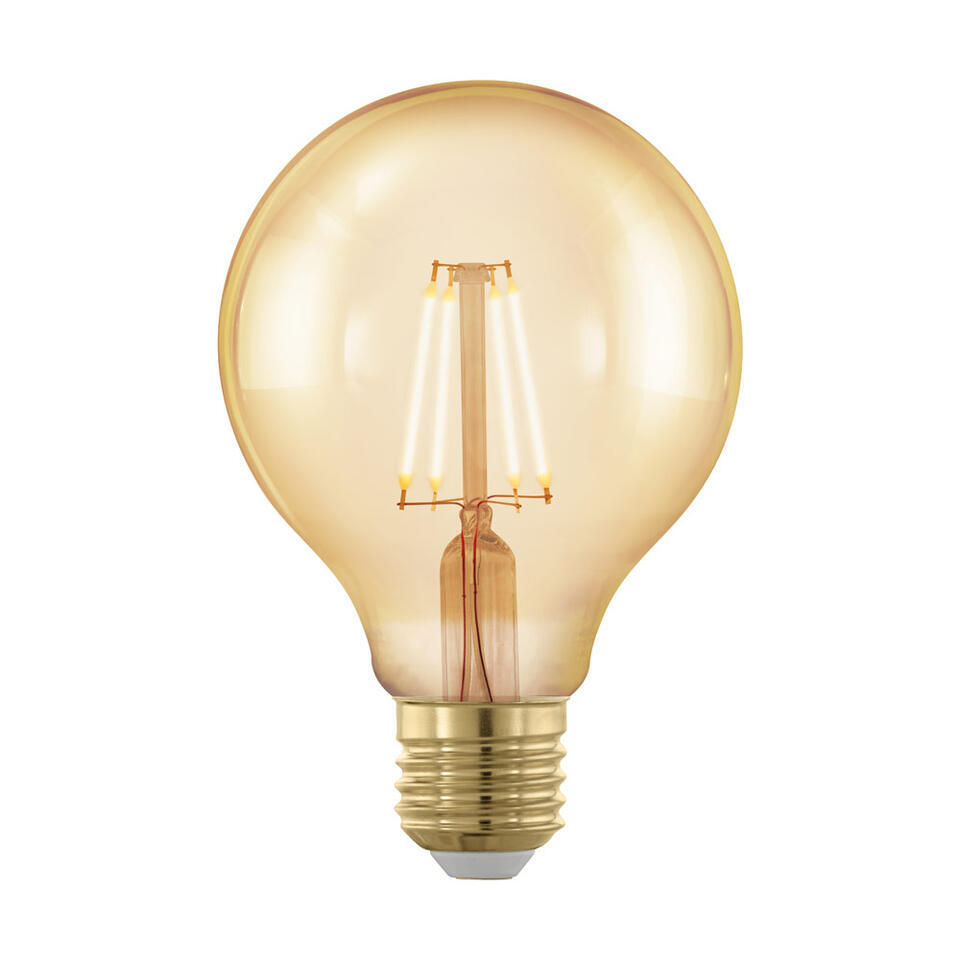 bouw Onweersbui marmeren EGLO Golden Age dimbare LED globelamp - 8,0 cm | Leen Bakker