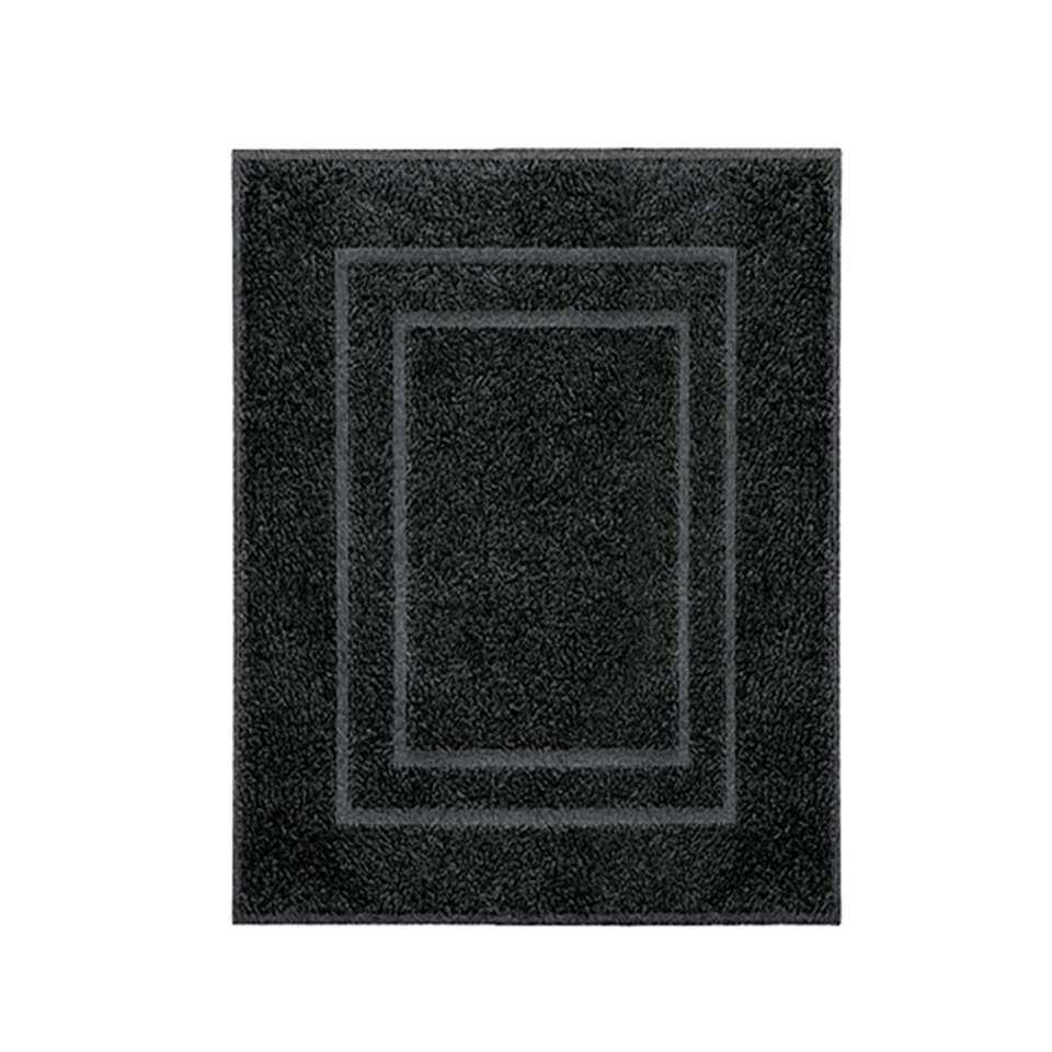 Tegenstrijdigheid Overtuiging Overlappen Kleine Wolke badmat Plaza - zwart - 60x80 cm | Leen Bakker