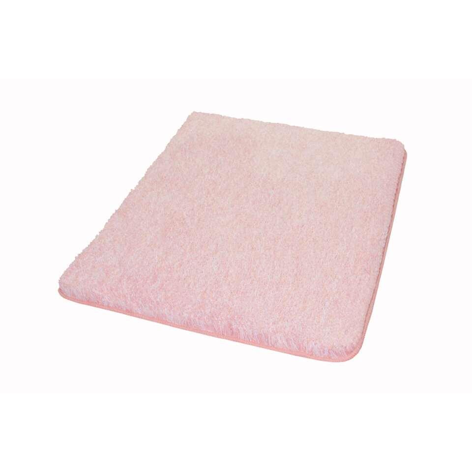Caius Zich afvragen Recensent Kleine Wolke badmat Seattle - roze - 60x90 cm | Leen Bakker