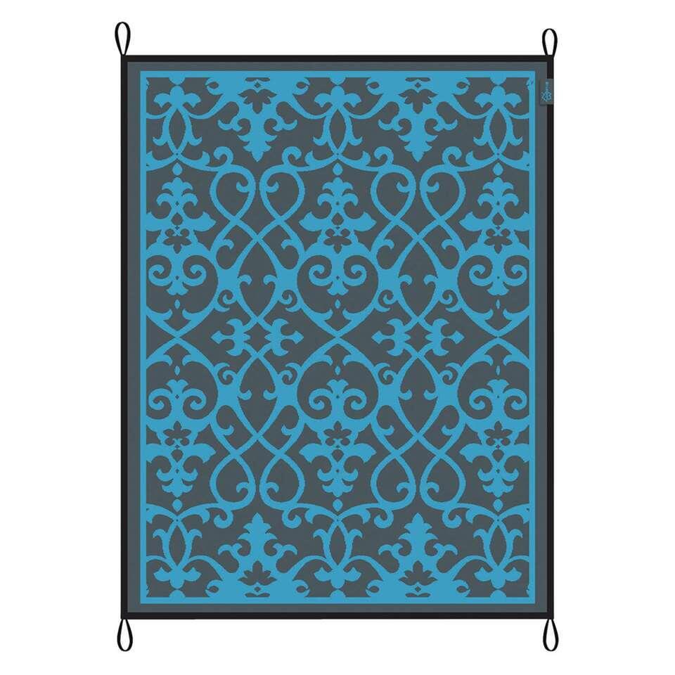 Bo-Leisure binnen/buiten vloerkleed Chill mat Lounge - blauw - 200x270 cm