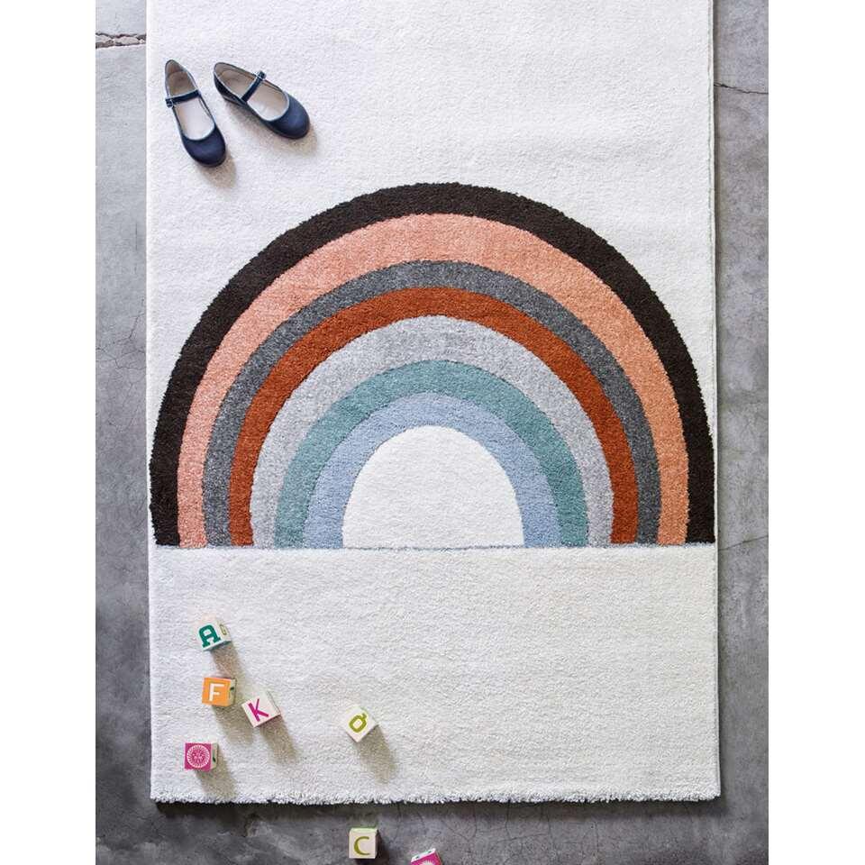 Art for Kids vloerkleed Regenboog - multikleur - 135x190 cm