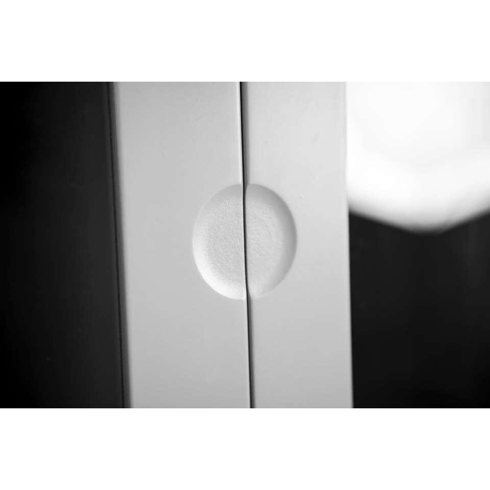 Tenzo vitrinekast Dot - lichtgroen/eiken - 175x79x45 cm