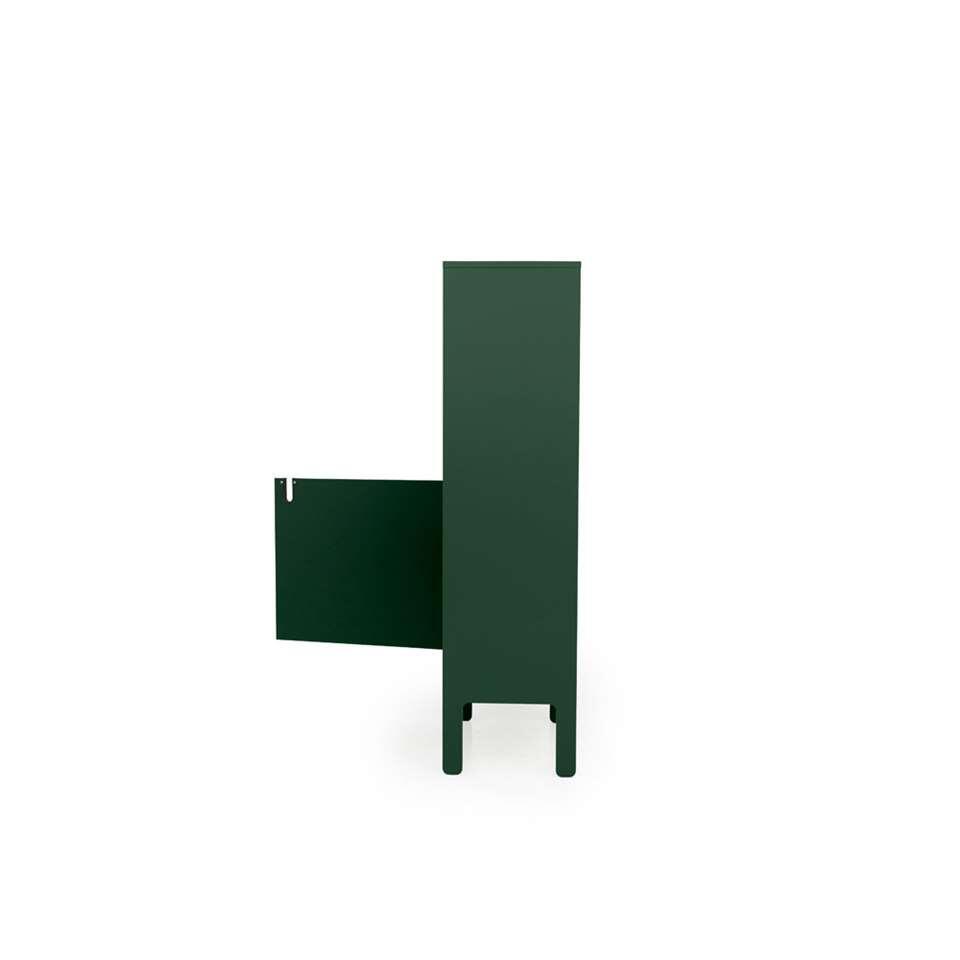 Tenzo wandkast Uno 1-deurs - groen - 152x76x40 cm