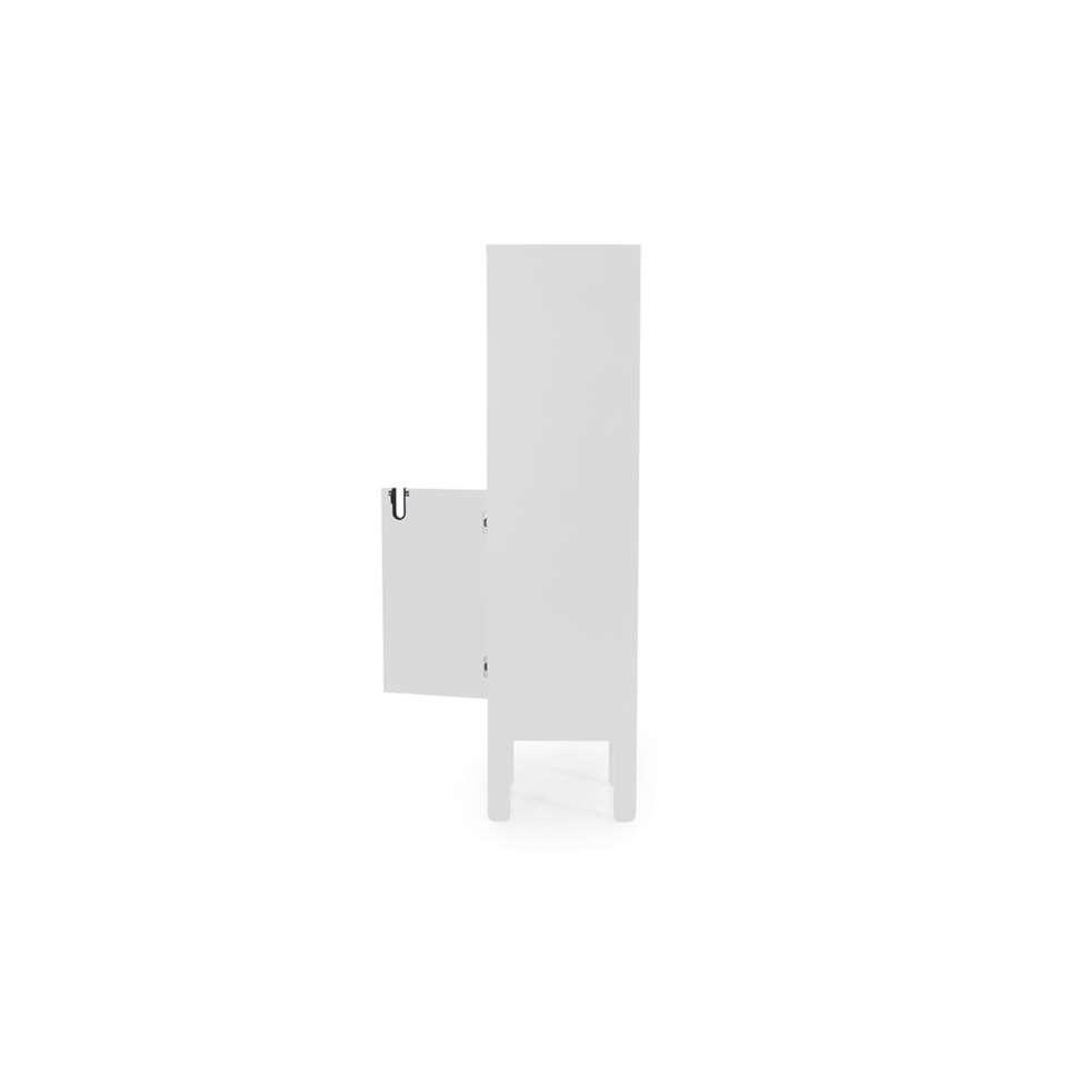 Tenzo wandkast Uno 1-deurs - wit - 152x40x40 cm