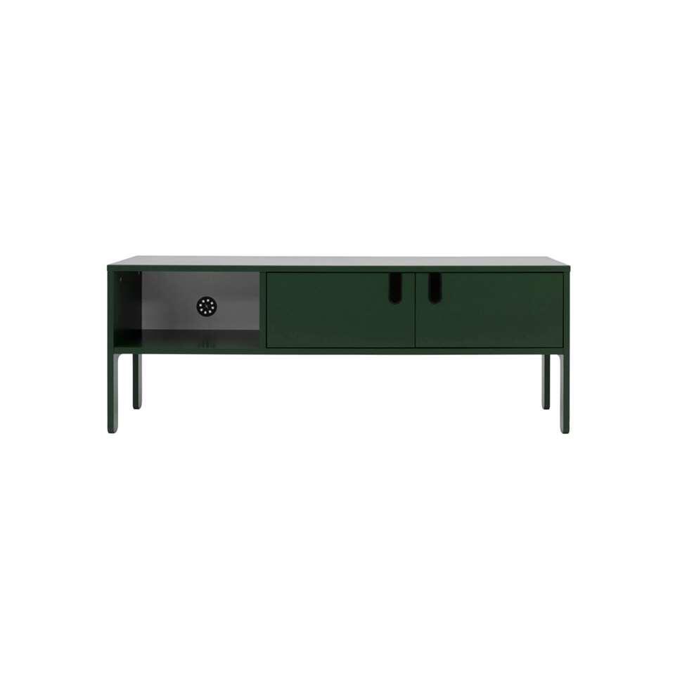 Tenzo tv-meubel Uno 2-deurs - groen - 50x137x40 cm Leen Bakker