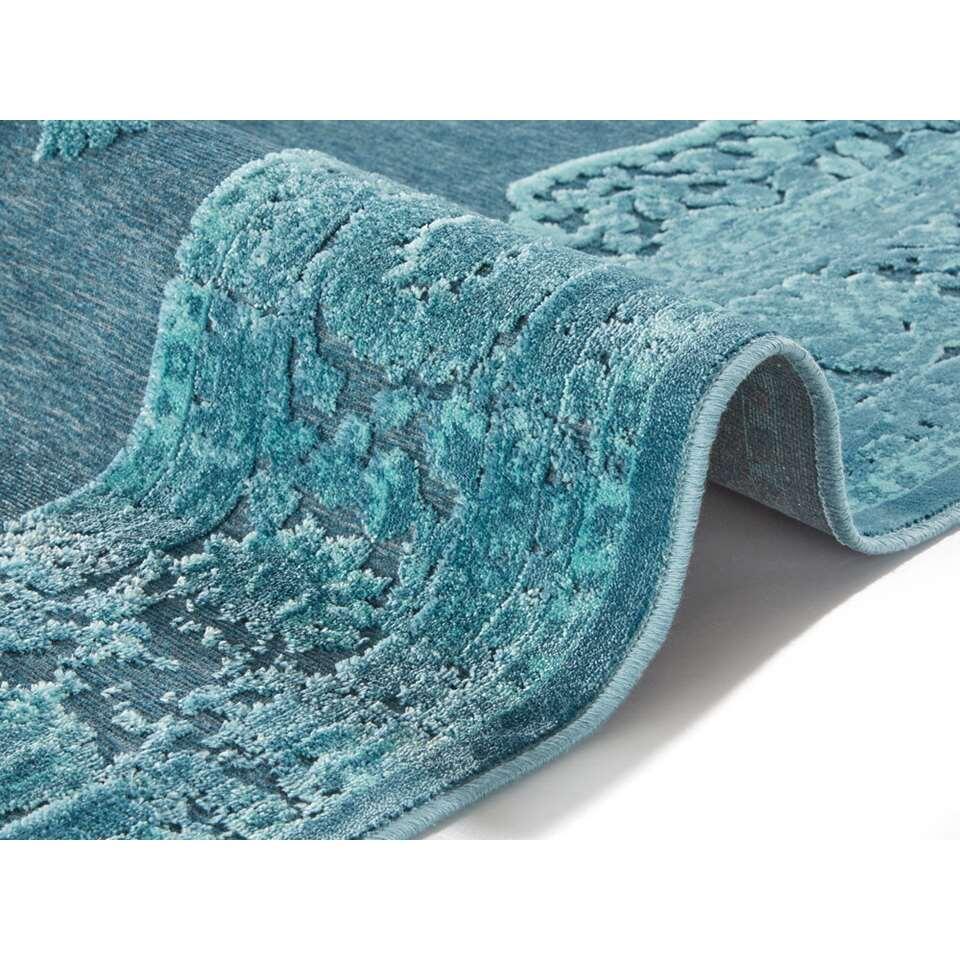Academie Lol kosten Mint Rugs vloerkleed Willow - blauw - 200x300 cm | Leen Bakker