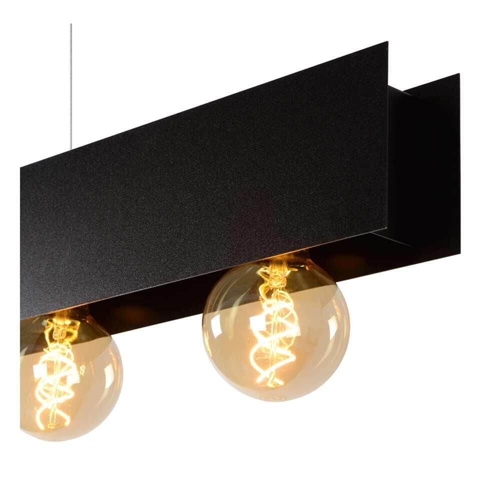 Lucide hanglamp Surtus - zwart - 90x7x130 cm