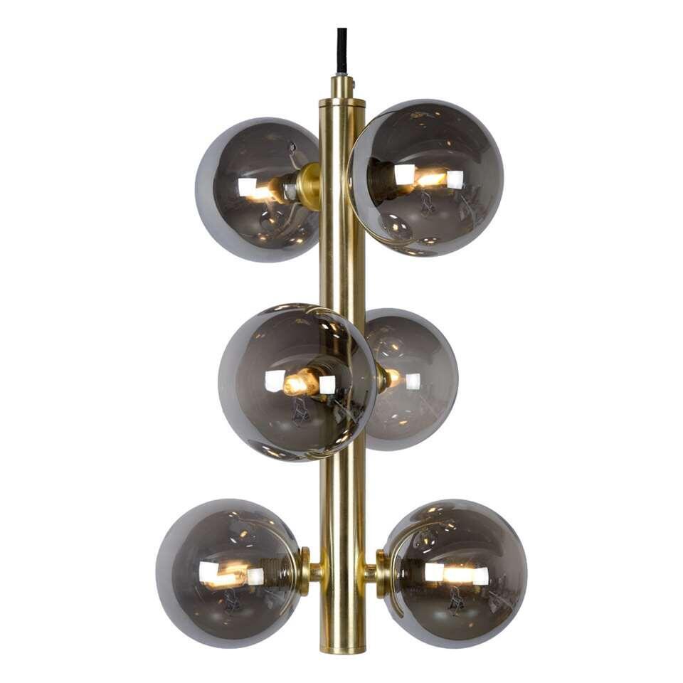 Lucide hanglamp Tycho - mat goud - Ø25,5x150 cm