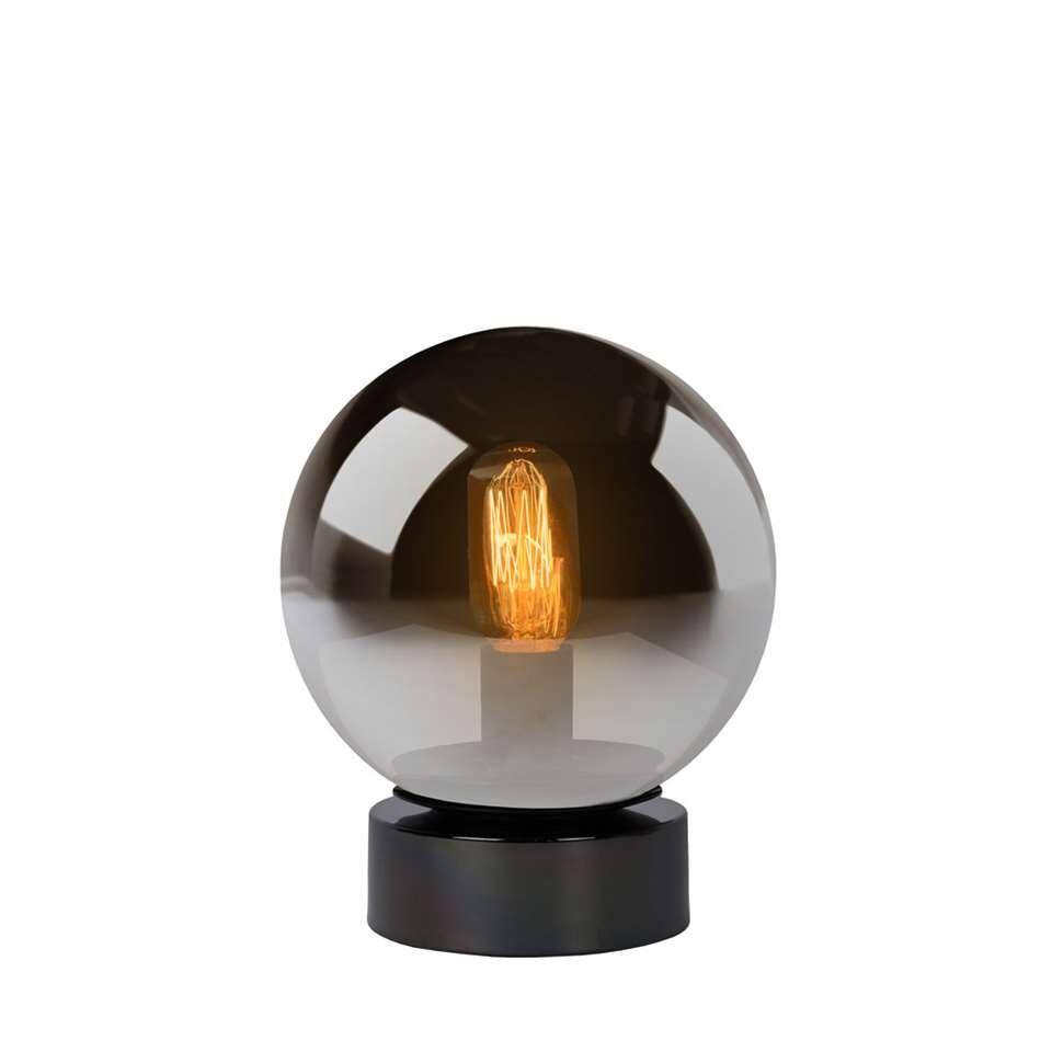 Lucide tafellamp Jorit - grijs - Ø20x24,5 cm