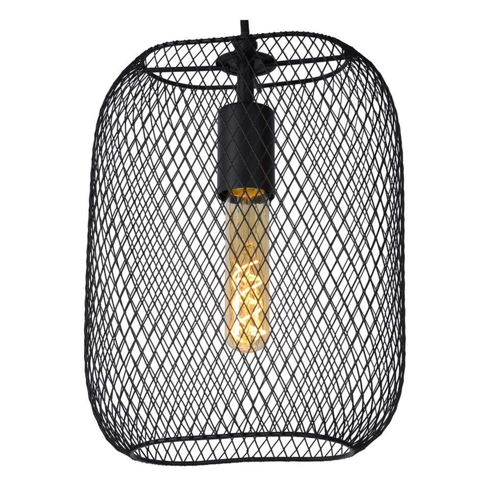 Lucide hanglamp Mesh - zwart - 23,5x12x160 cm