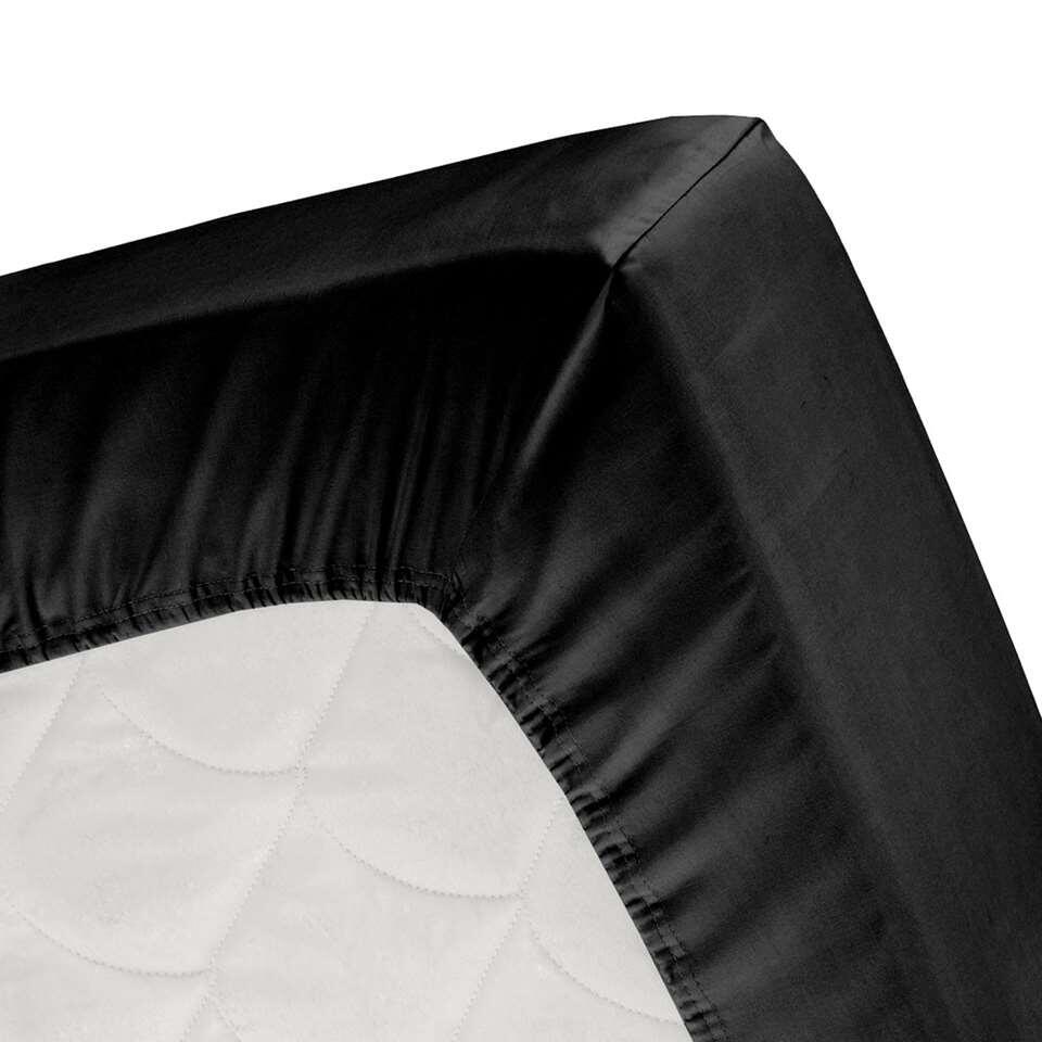 Cinderella hoeslaken - zwart - 160x200 cm product