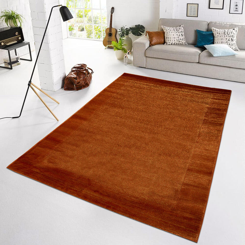 Floorita vloerkleed Sienna - oranje - 120x160 cm