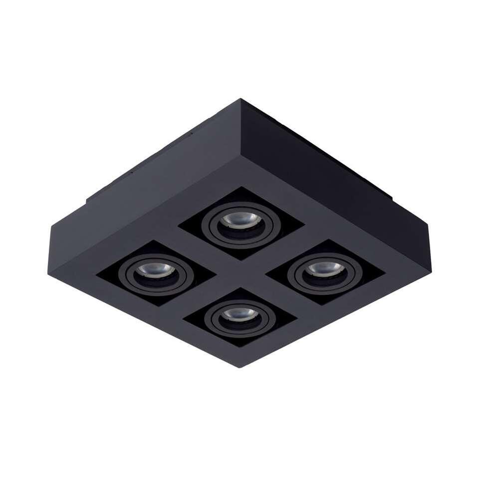Lucide plafondspot Xirax 4 lamp - zwart