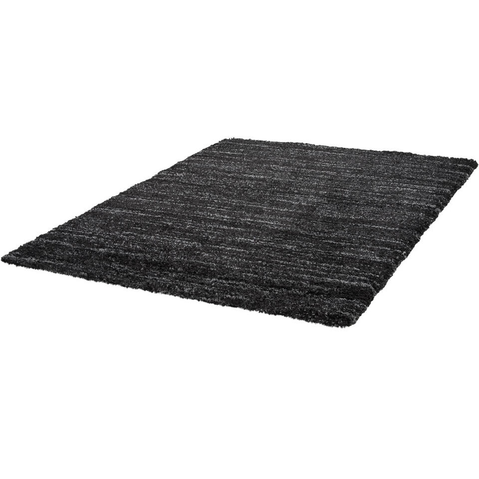 Vloerkleed Caledon - zwart - 160x230 cm