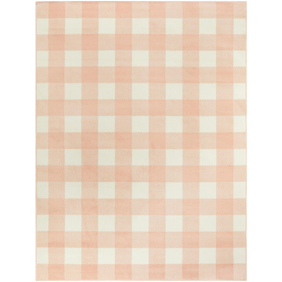 Vloerkleed Tindari - roze - 80x213 cm