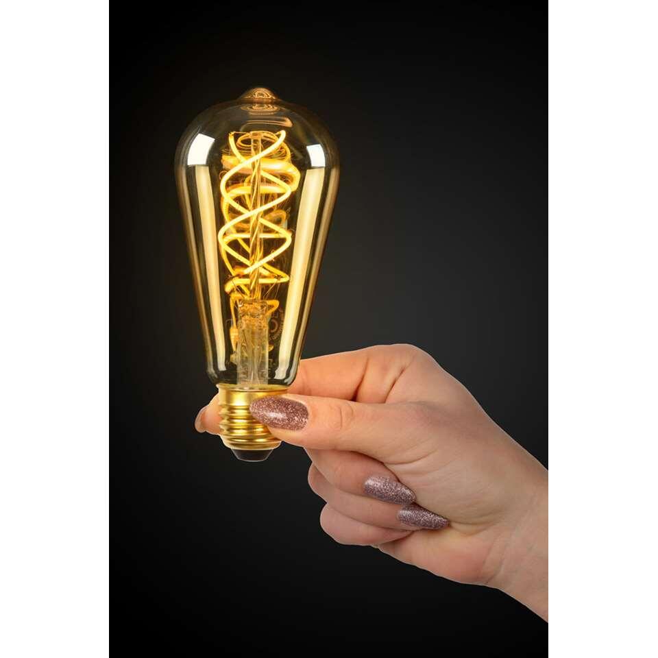 Lucide LED Bulb Twilight Filament lamp E27 4W - amber - Ø6,4 cm