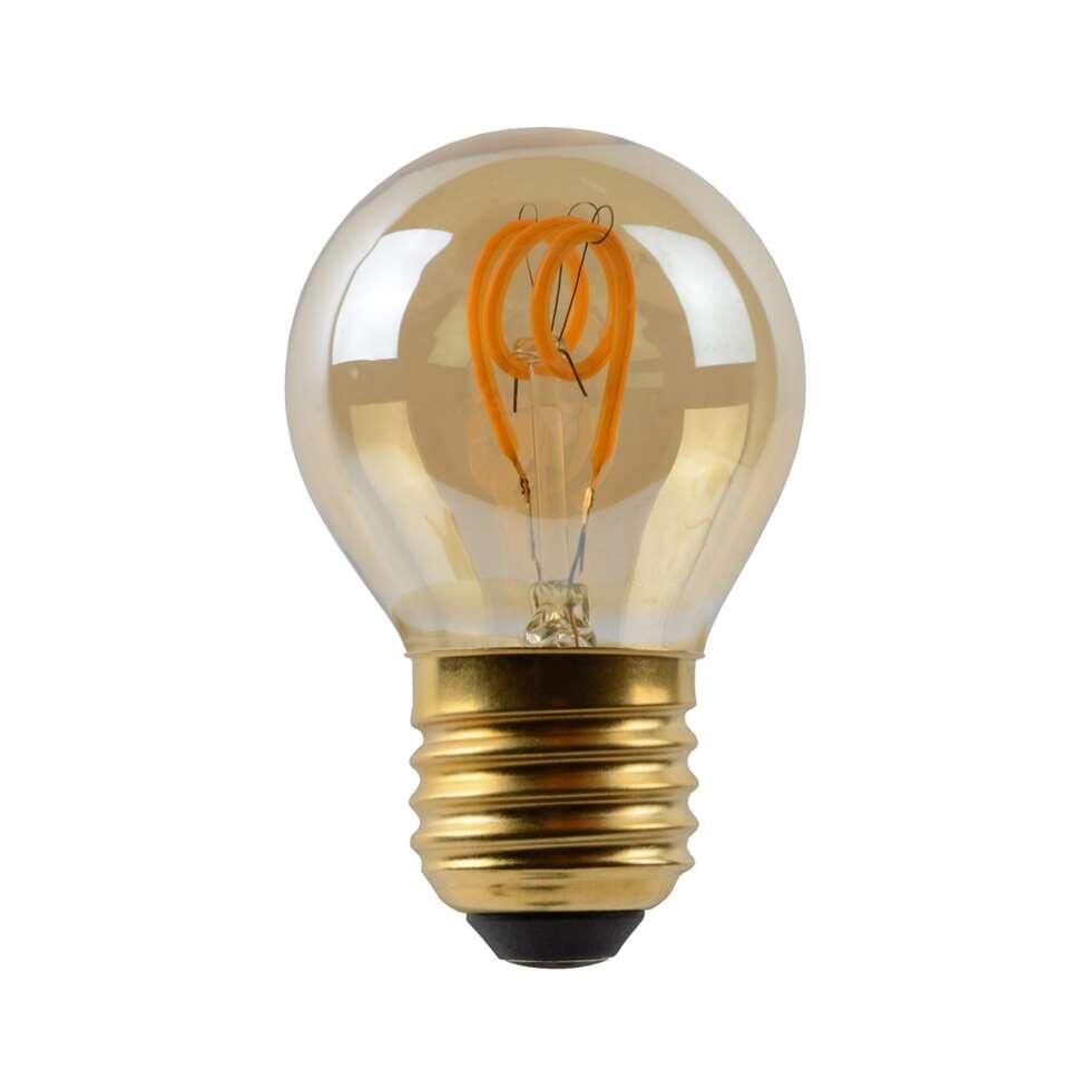 Lucide LED Bulb Filament lamp E27 3W - amber - Ø4,5 cm