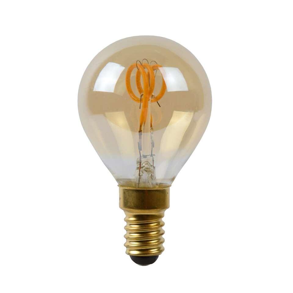 teer Labe handelaar Lucide LED Bulb Filament lamp E14 3W - amber - Ø4,5 cm | Leen Bakker