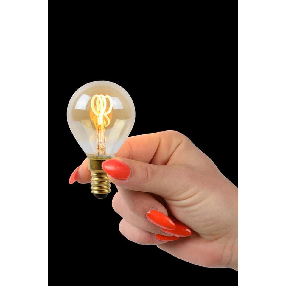 Lucide LED Bulb Filament lamp E14 3W - amber - Ø4,5 cm