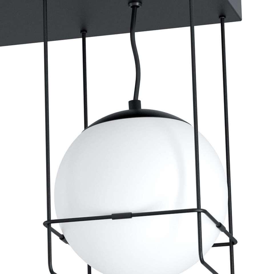 EGLO plafondlamp Versuola - zwart/wit