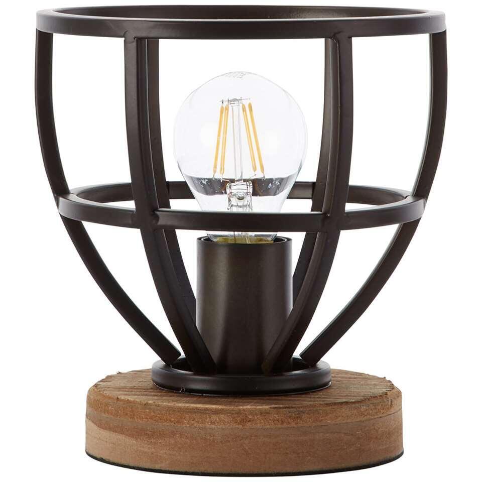 mengsel Voorwaardelijk Geliefde Brilliant tafellamp Matrix - zwart - 18 cm | Leen Bakker