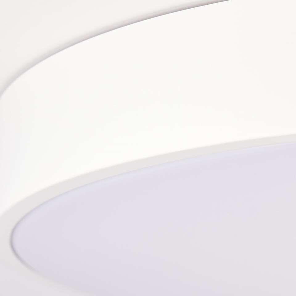 Brilliant plafondlamp Slimline - LED - wit - 49 cm