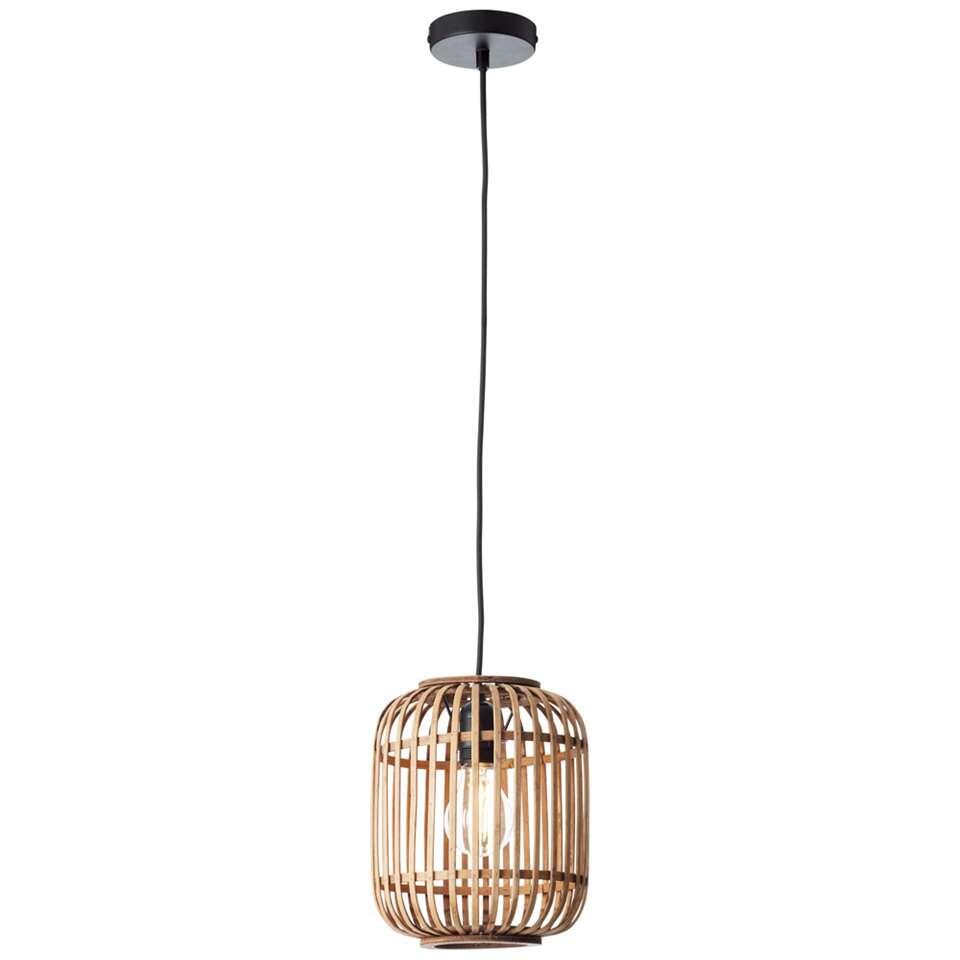 Brilliant hanglamp Woodrow - hout - Ø21x130 cm