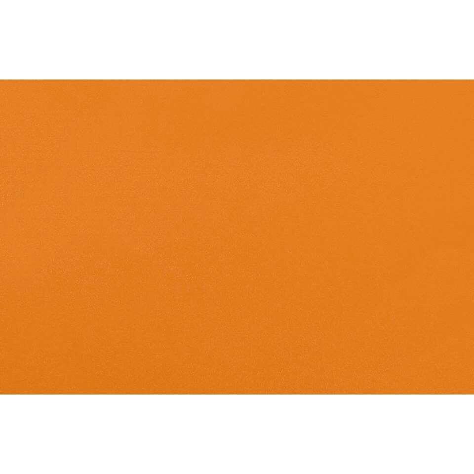 Hartman kuipstoel Amalia - oranje - aluminium onderstel