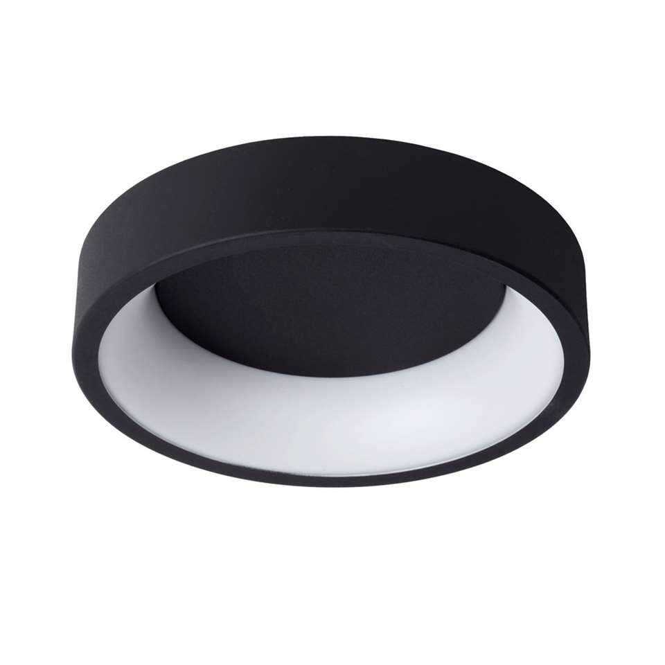 Lucide plafondlamp Talowe LED - zwart - Ø 30 cm