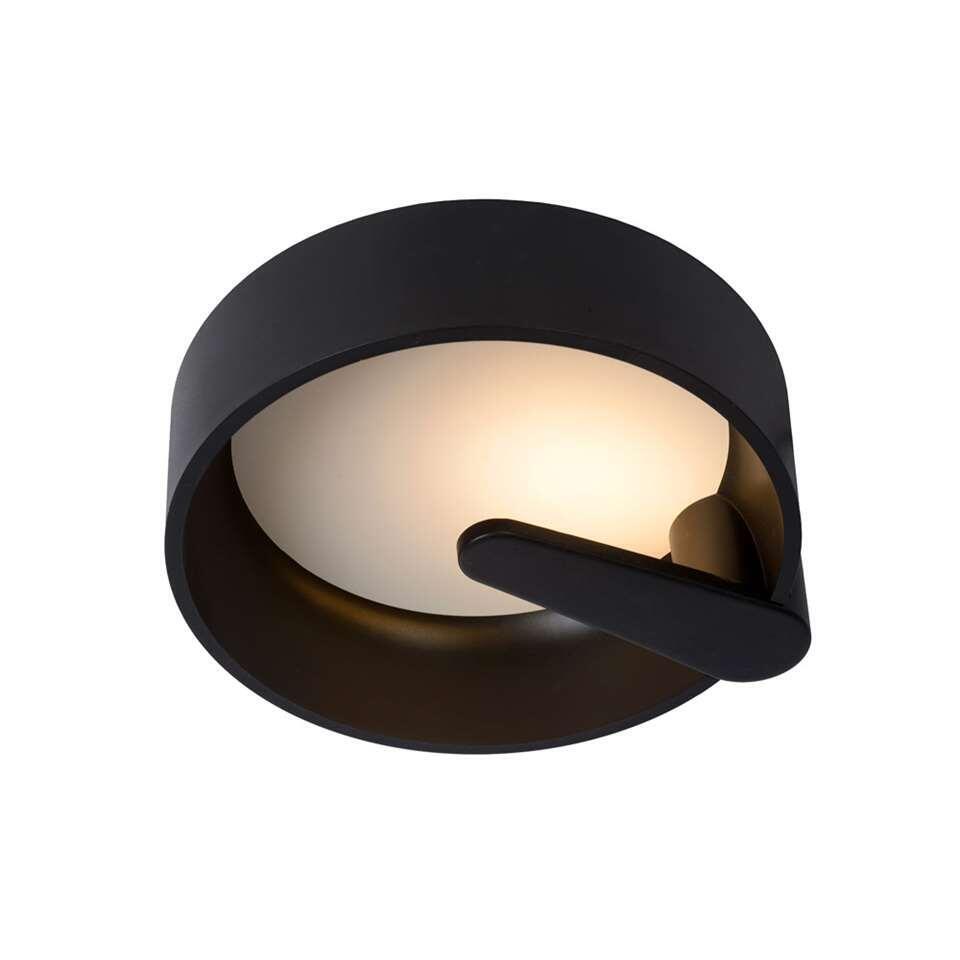 Lucide plafondlamp Miami - zwart - Ø30 cm