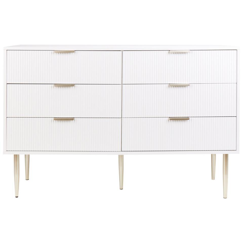 Stella Trading BOBBY Kommode in Eiche Sonoma Optik, weiß - Modernes Sideboard mit viel Stauraum für Ihren Wohnbereich - 160 x 82 x 35 cm (B/H/T Stella Trading BOBBY Kommode in Eiche Sonoma Optik, weiß - Modernes Sideboard mit viel Stauraum für Ihren Wohnbereich - 160 x 82 x 35 cm (B/H/T
