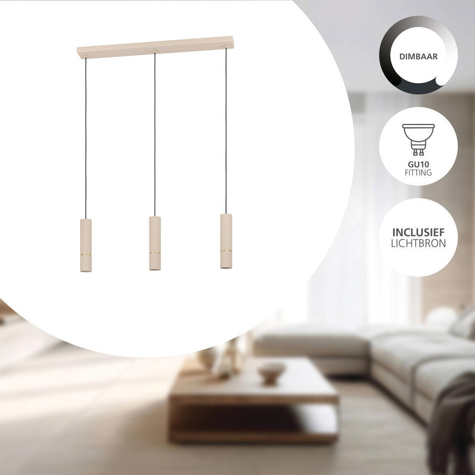 Paco Home Hanglamp James Keukenlamp hangend hanglamp eetkamer