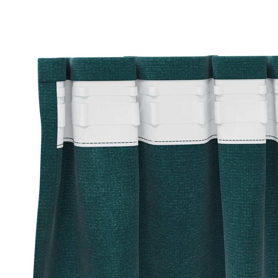 MIULEE Verduisterende Gordijnen – Thermisch Isolerende Kant-en-klare Gordijnen, Set van 2 Ondoorzichtige Gordijnen met Koudebescherming voor Slaapkamer en Woonkamer, 225x140 CM(HxB), Mosgroen MIULEE Verduisterende Gordijnen – Thermisch Isolerende Kant-en-klare Gordijnen, Set van 2 Ondoorzichtige Gordijnen met Koudebescherming voor Slaapkamer en Woonkamer, 225x140 CM(HxB), Mosgroen